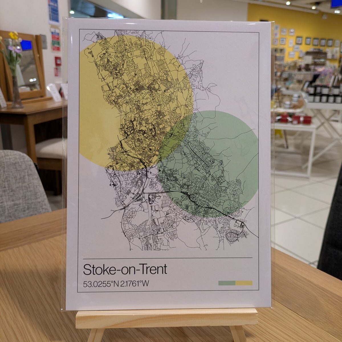 Stoke Map Print (A4 & A3)