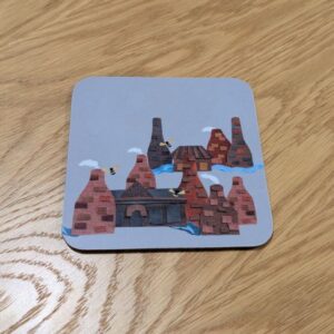 Bottle Kiln Landscape Coaster